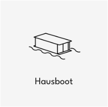 Hausboot Icon square